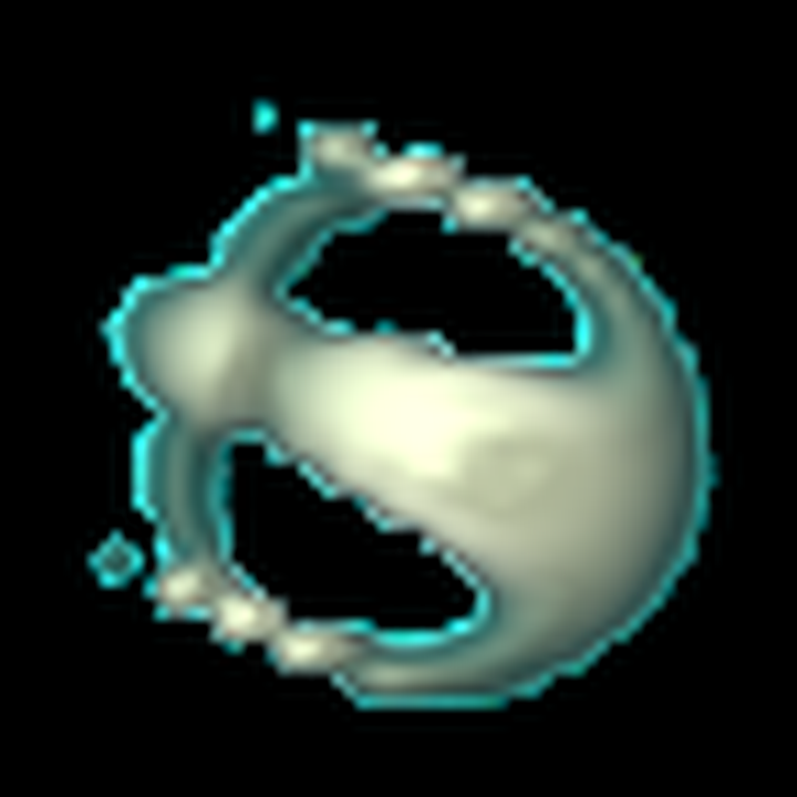 Compiled Orbium at step 1200.